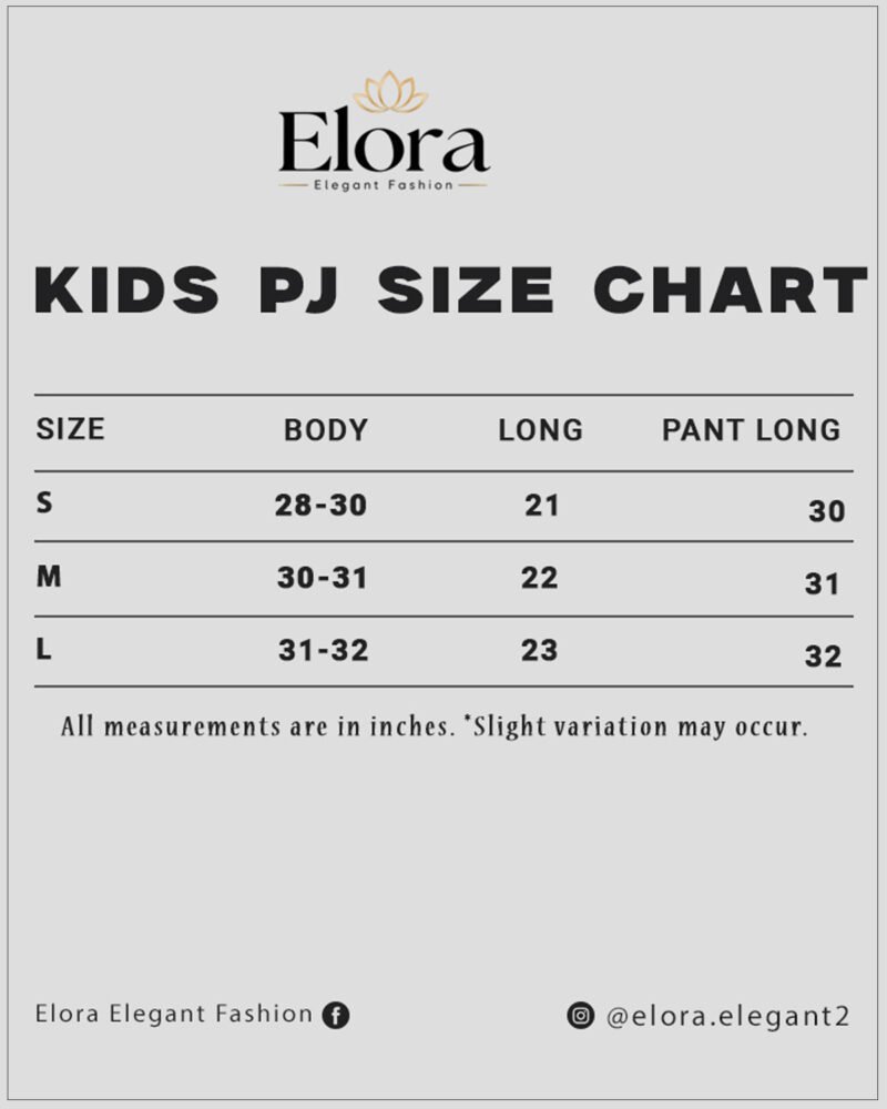 Kids Premium PJ Set (2-Piece) – Soft, Comfortable & Cute Nightwear - Image 4