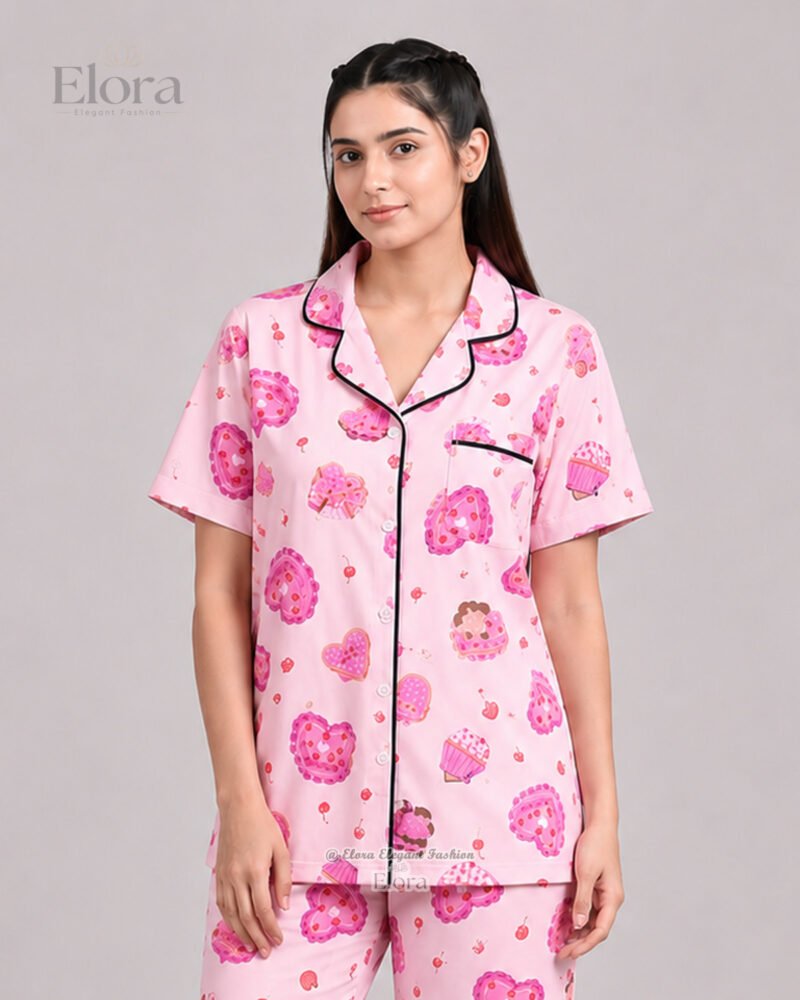 Elora Bubblegum Sweet Confections PJ Set