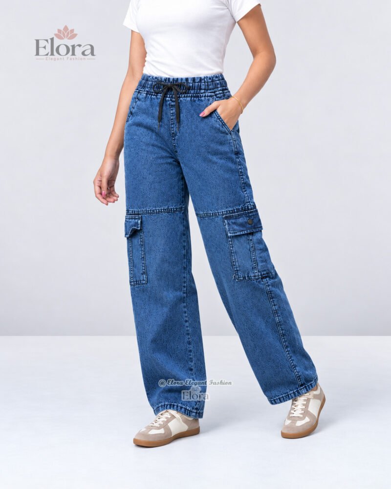 Women’s Denim Jeans Baggy Pants - Image 2